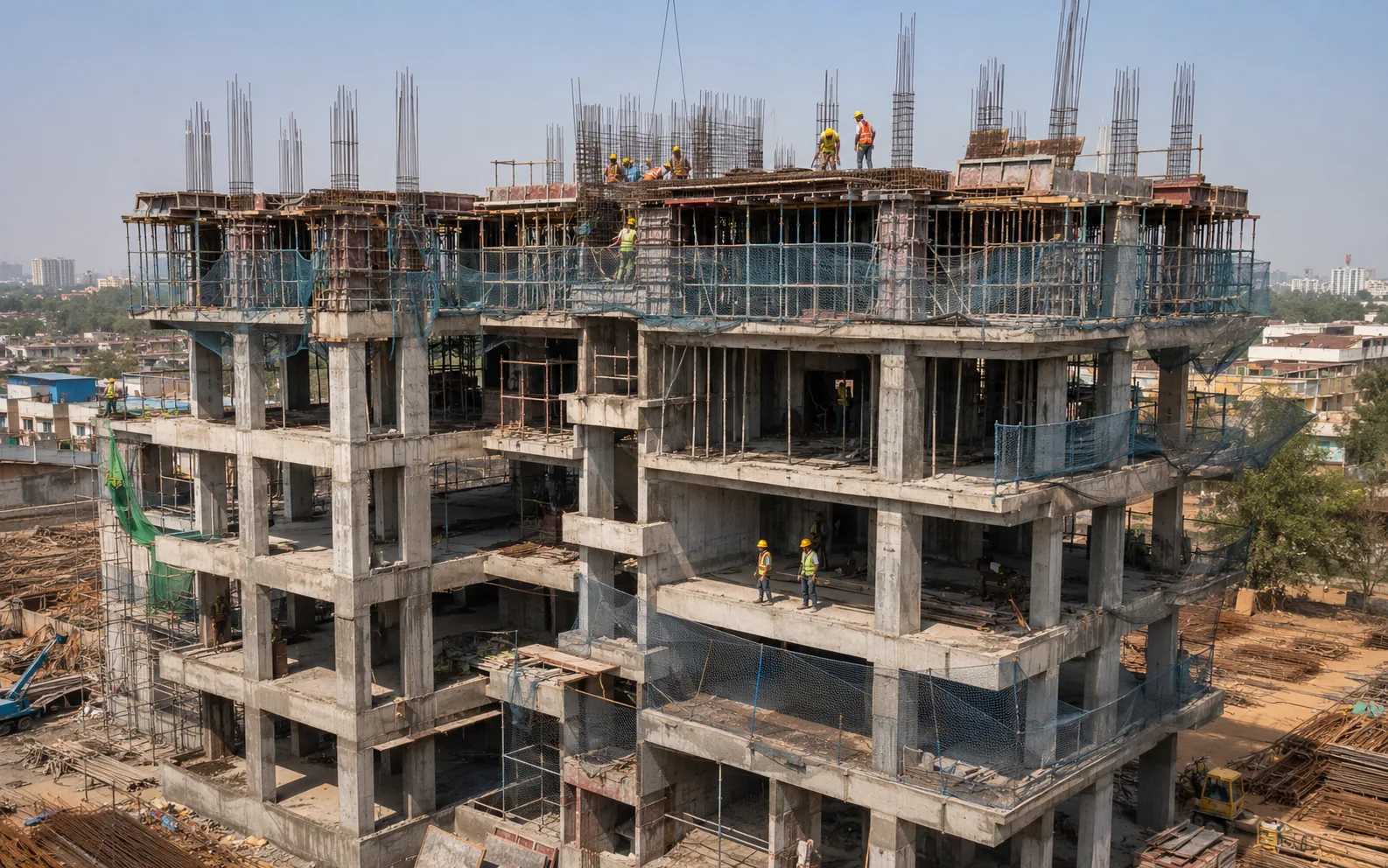 Active RCC construction site