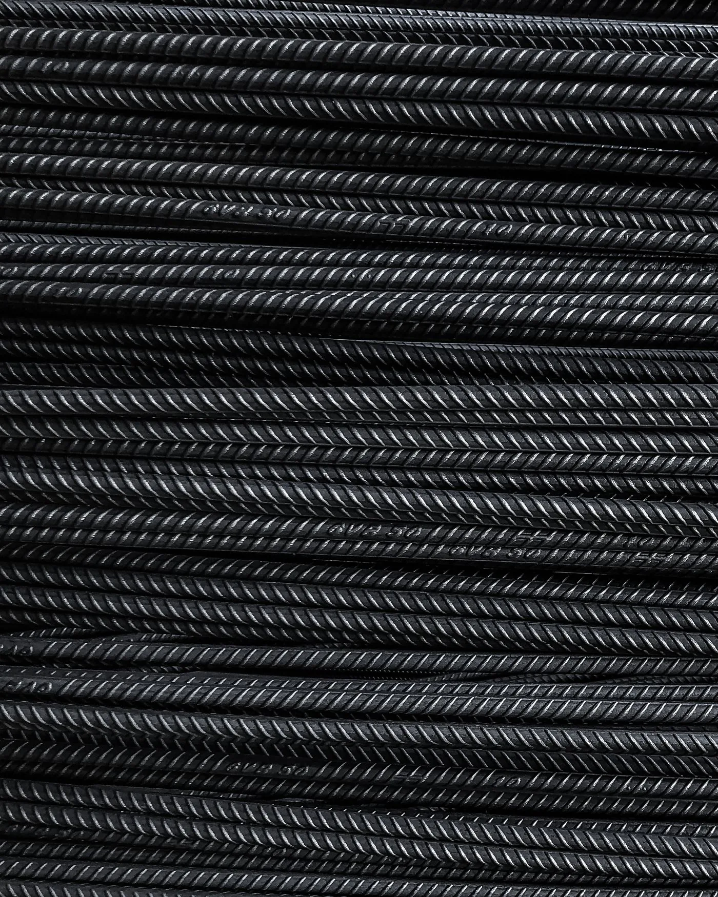 Structural steel reinforcement prepared for project supply